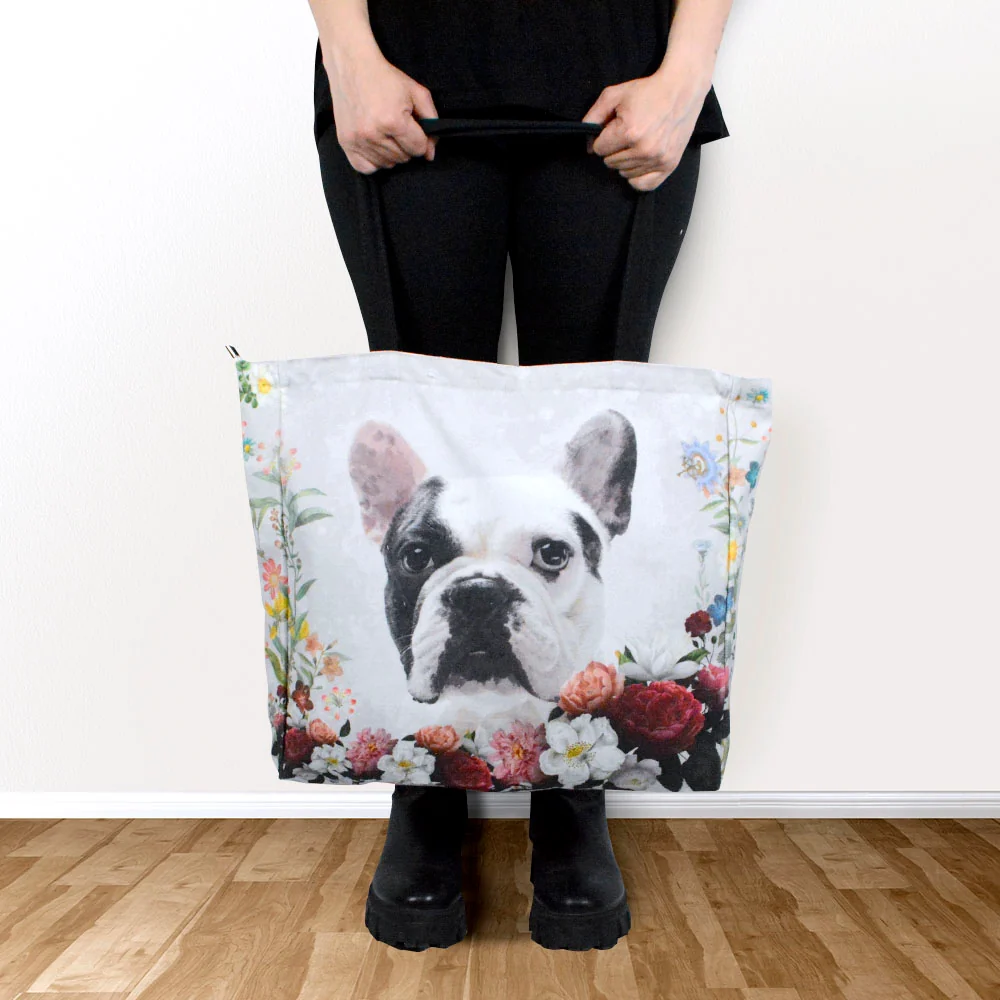 Bolso Cara de Perrito Bulldog Francés