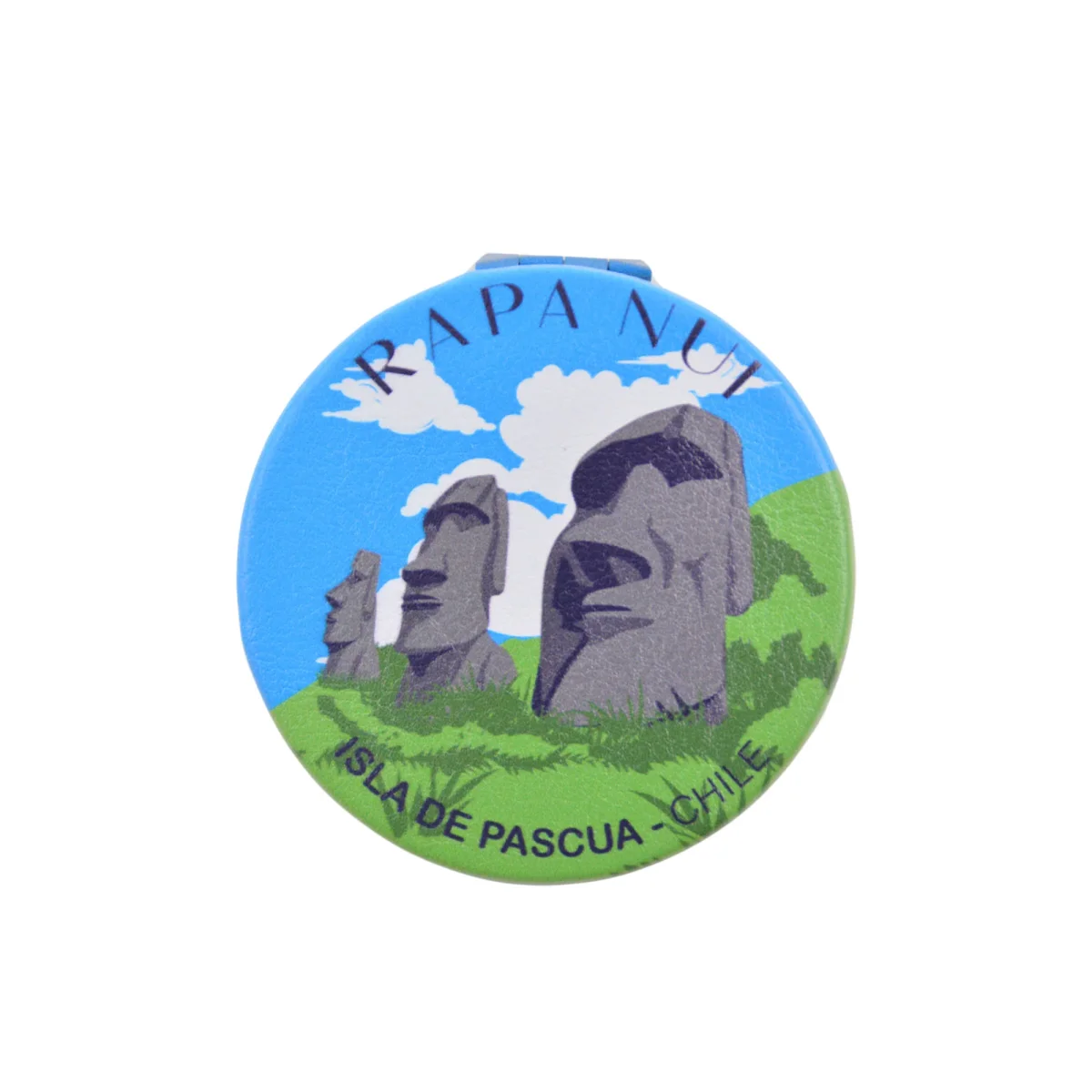 Espejo de Cartera Rapa Nui Isla de Pascua Chile - Imagen 4