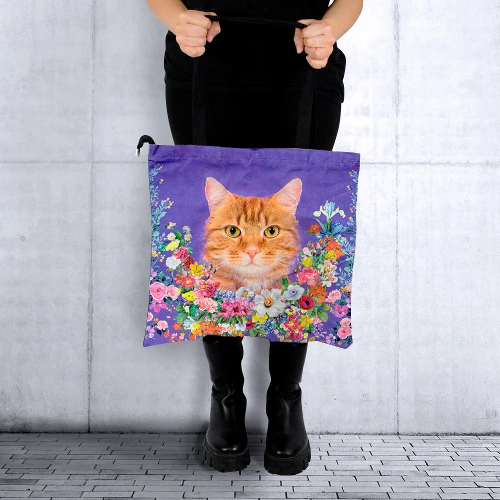 Bolso Gato Rubio Floral