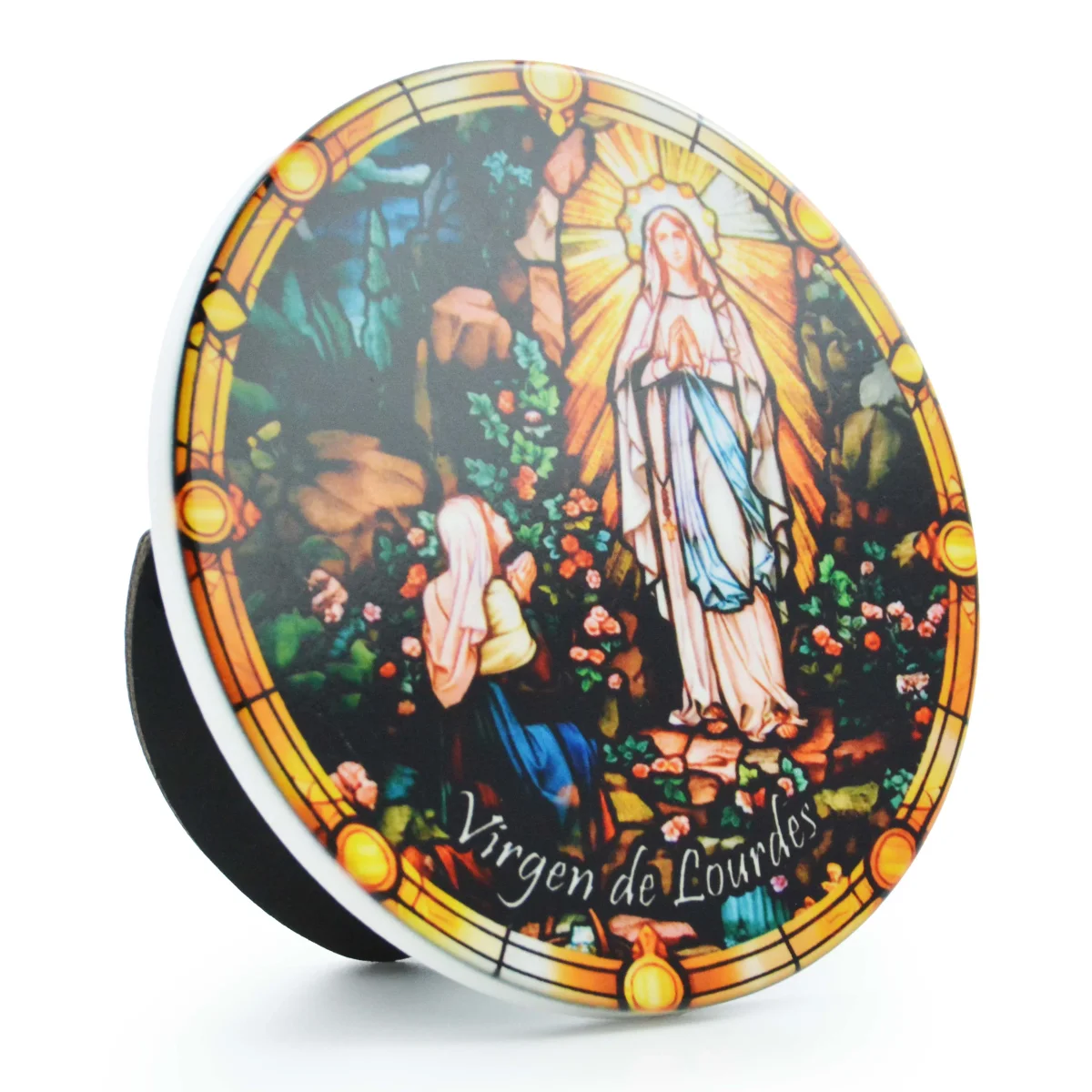 Cuadros de Santos Colgantes Virgen de Lourdes - Imagen 3