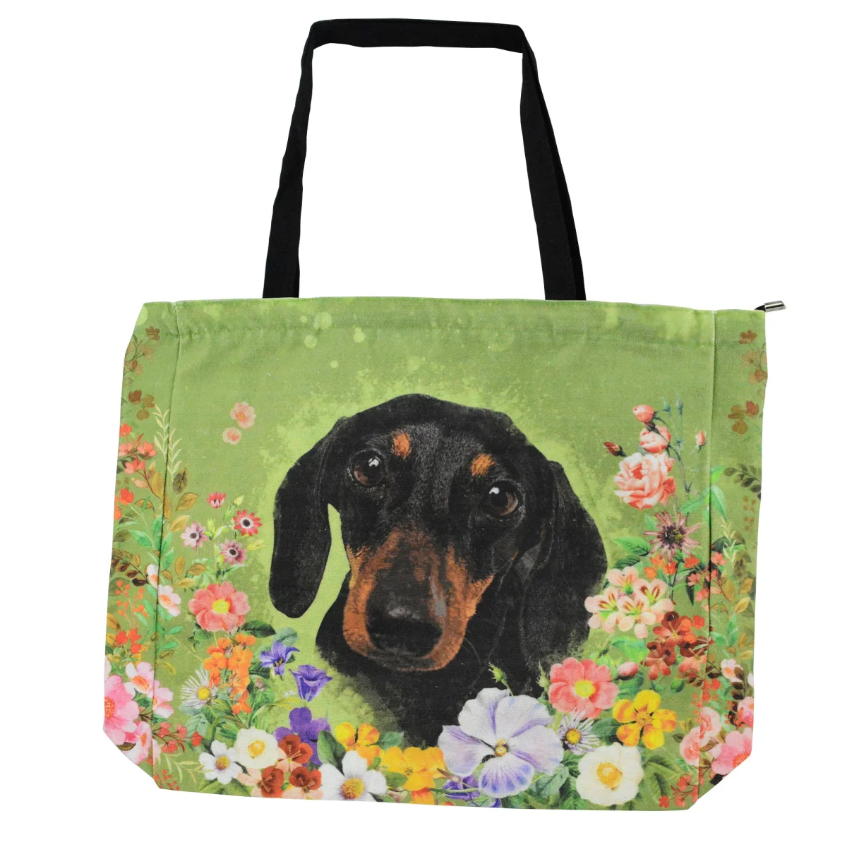 Bolso Cara de Perrito Salchicha Negro - Imagen 3