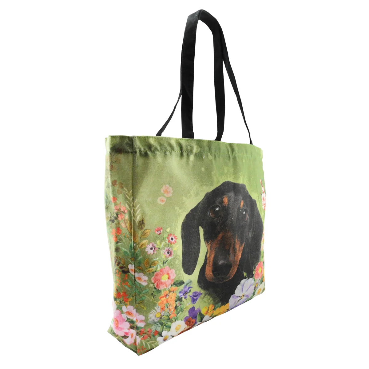 Bolso Cara de Perrito Salchicha Negro - Imagen 5