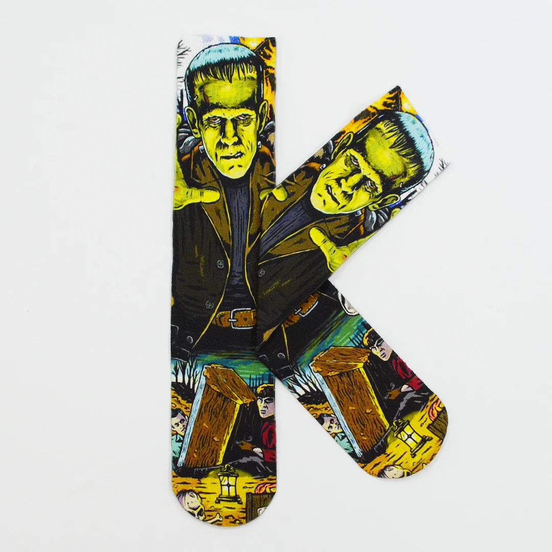 Calcetines Sublimados Frankenstein a Color