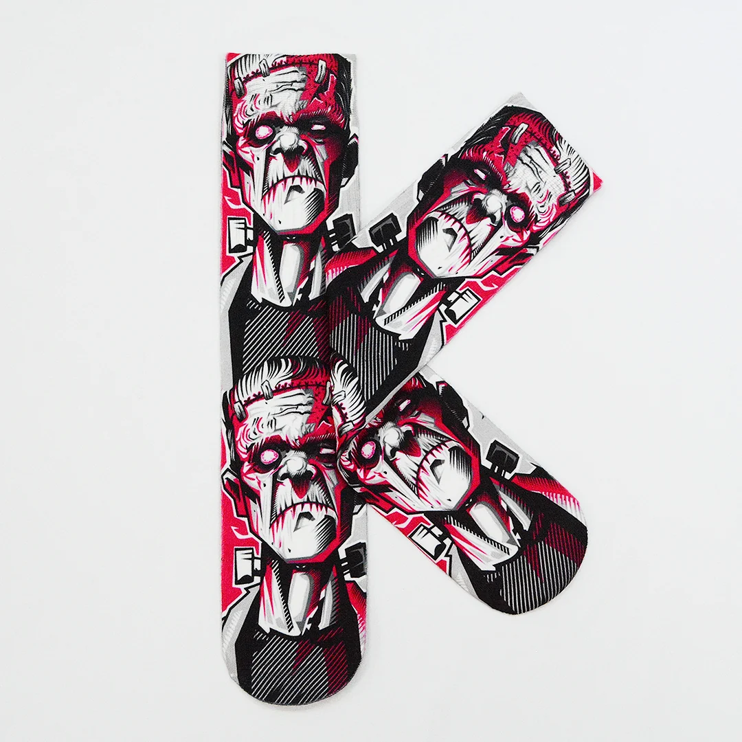 Calcetines Sublimados Frankenstein Version Cómic