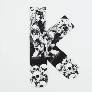 Calcetines Sublimados Pinup y Calaveras