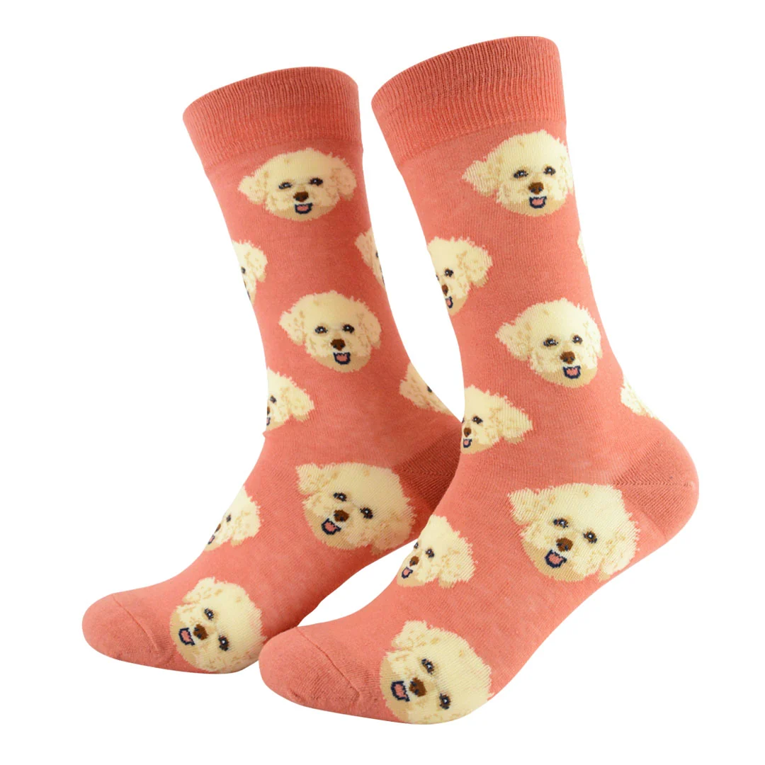 Calcetines Caritas de Perrito Poodle