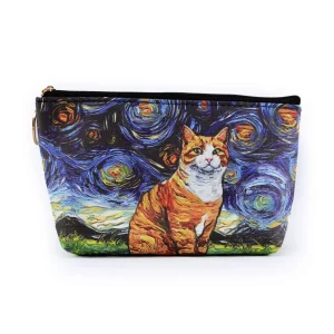 Cosmetiquero Gato Rubio Amarillo